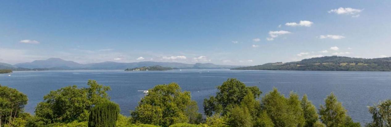 Lomond Castle Penthouse Apartment Luss Bagian luar foto