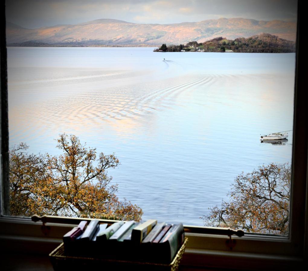 Lomond Castle Penthouse Apartment Luss Bagian luar foto