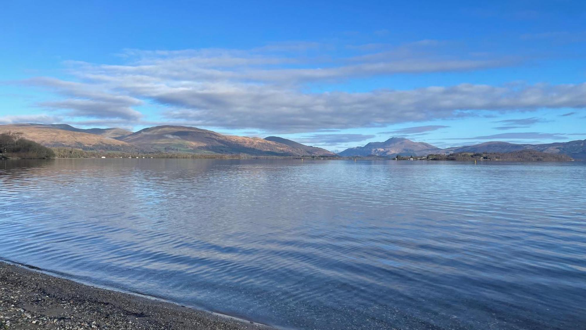 Lomond Castle Penthouse Apartment Luss Bagian luar foto