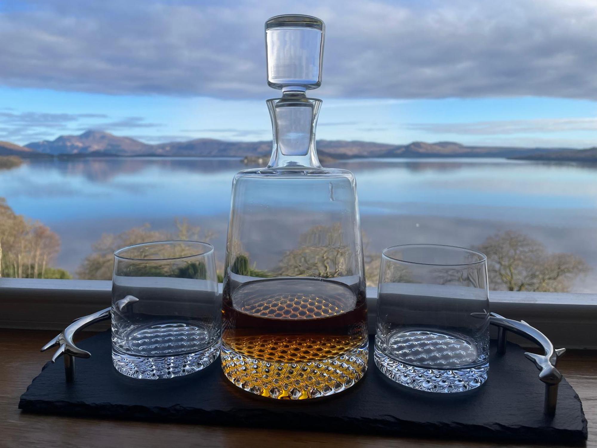 Lomond Castle Penthouse Apartment Luss Bagian luar foto